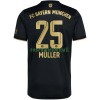 Maillot de Supporter FC Bayern Munich Thomas Muller 25 Extérieur 2021-22 Pour Homme